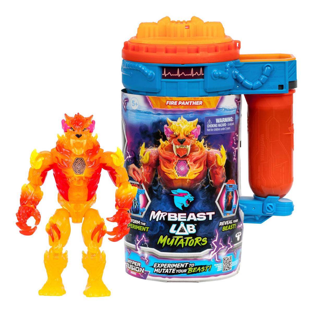 Mr. Beast Lab - Mutators, Mutation Chamber Flame Panther