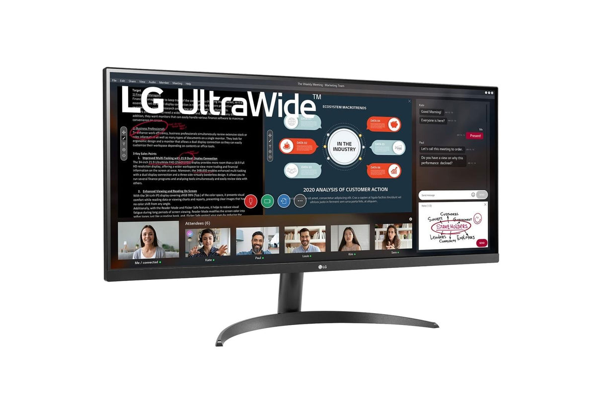 LG 34WP500-B 34 2560 X 1080 (UltraWide) HDMI 75Hz