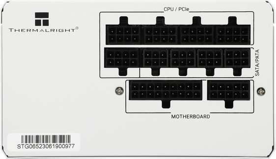 Thermalright TR-TG 650S-W White- PSU, 80+ Guld, 650W, Icke-modulär