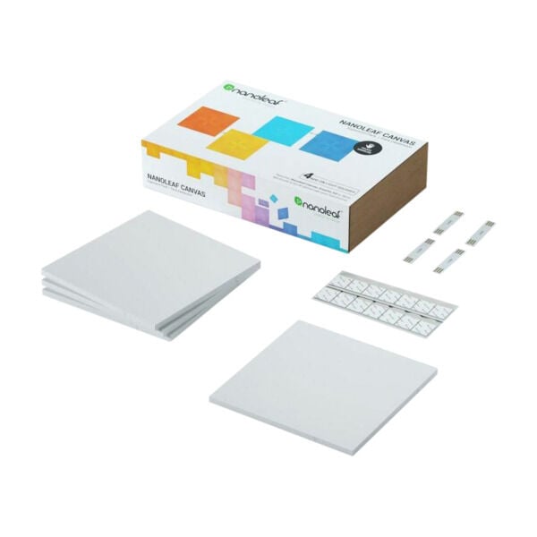 Nanoleaf - Canvas Expansion Pack - 4 Paneler