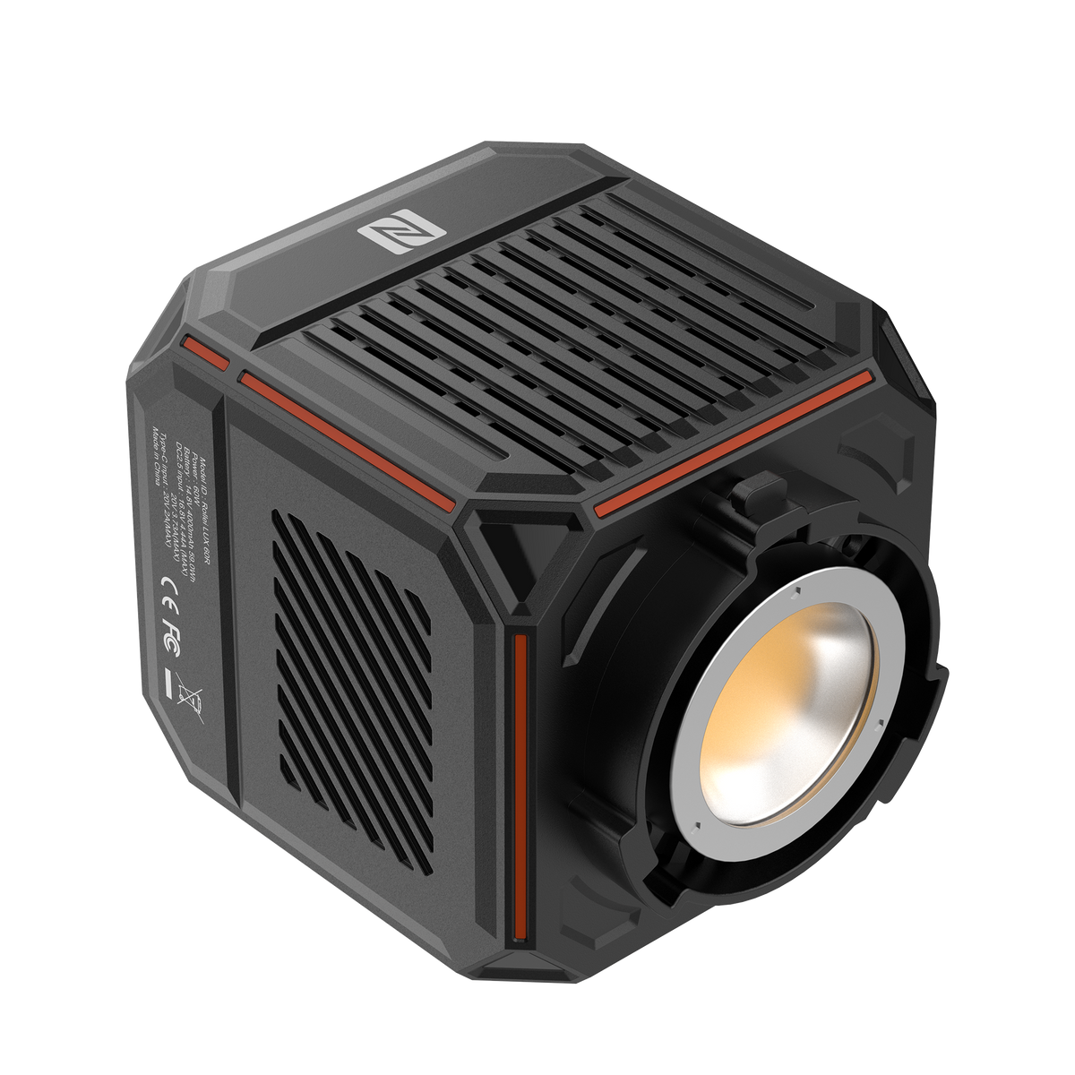 Rollei LUX RGB Cube 60 – 60 W kompakt LED-lys – produktbillede