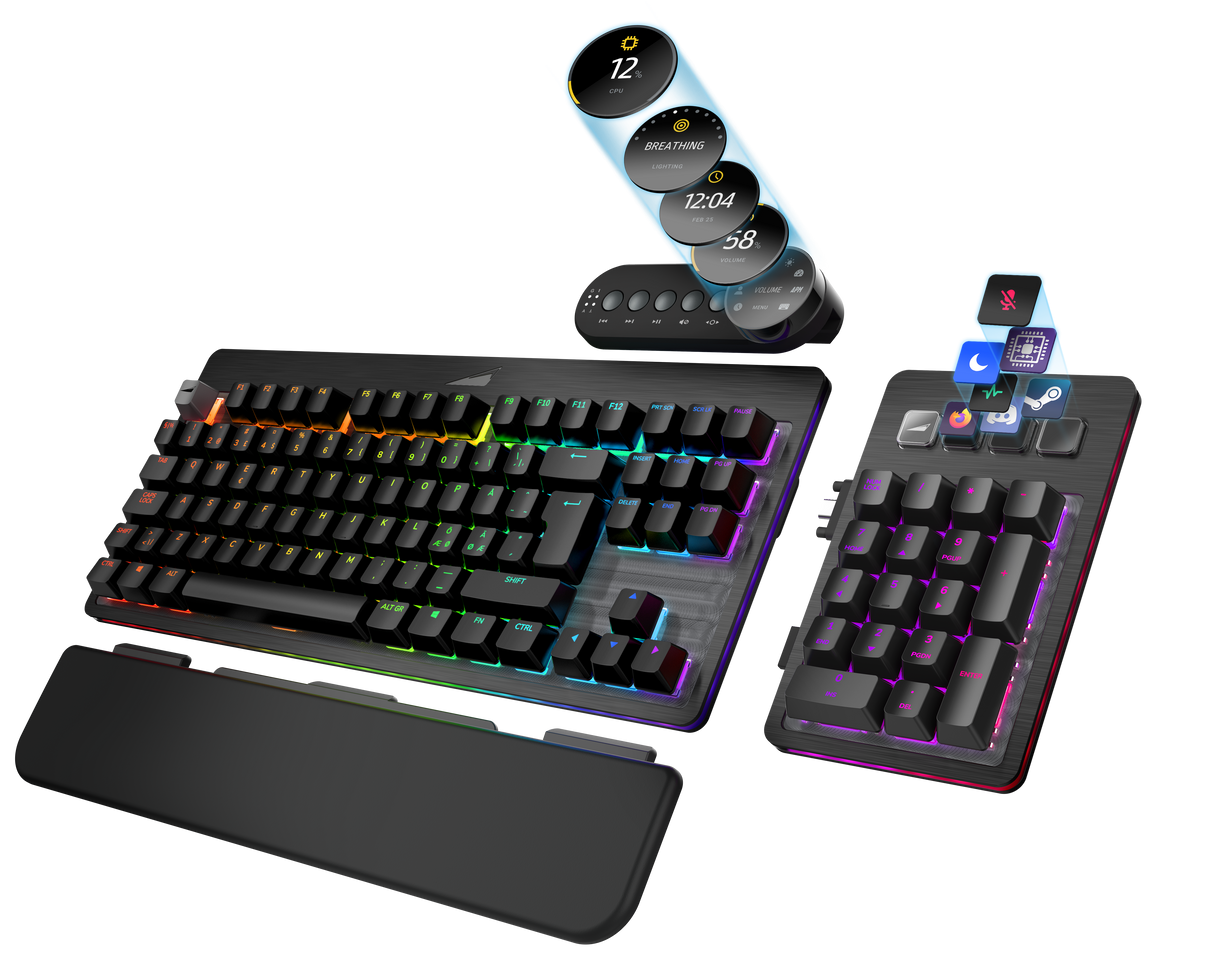 Mountain Everest Max - MX Röd - Grå