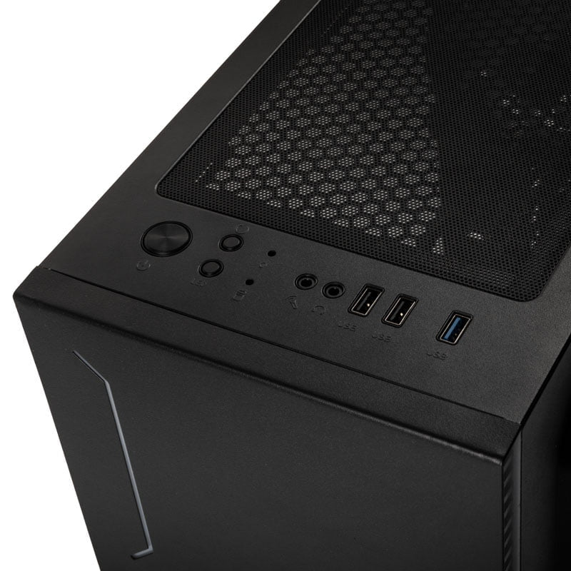 Kolink Inspire Series K11 Midi-Tower ARGB Gaming Case-Svart fönster