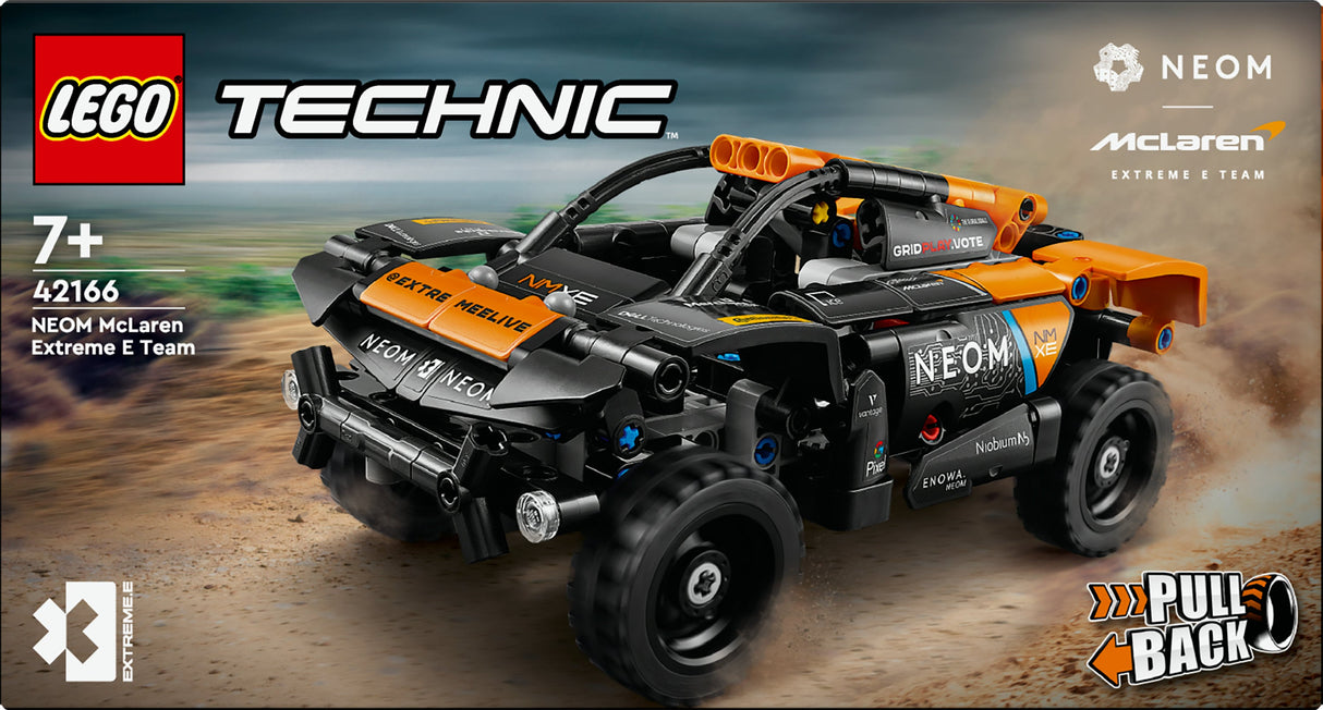 LEGO 42166 Technic NEOM McLaren Extreme E Racerbil, Byggleksakssats