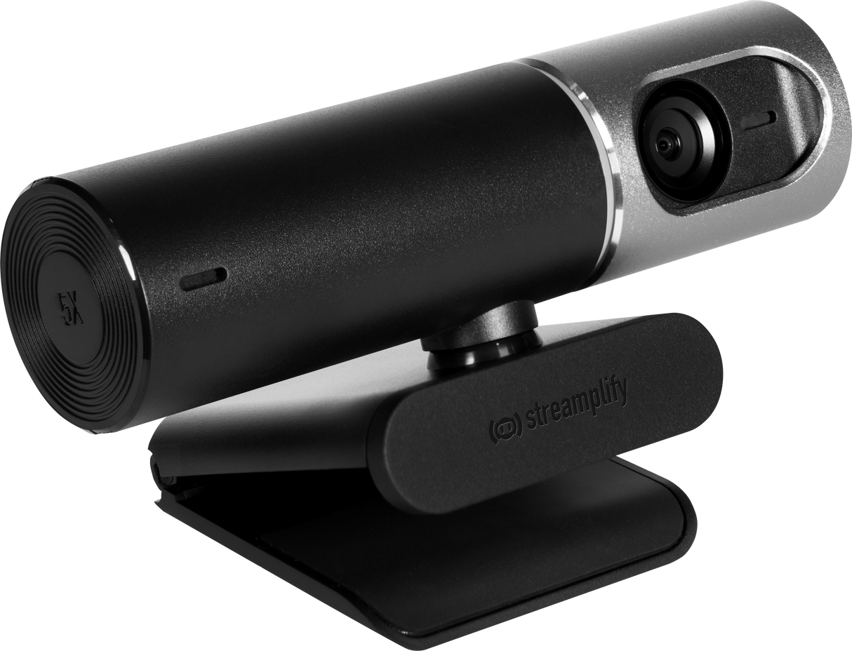 Streamplify CAM Pro, Webbkamera, 4K, 8M30 - Svart