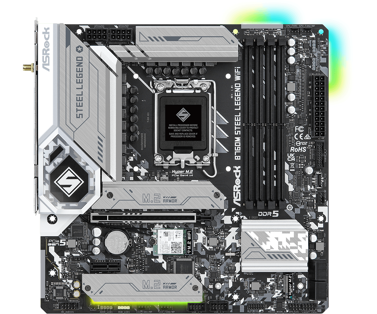 ASRock B760M STEEL LEGEND WIFI