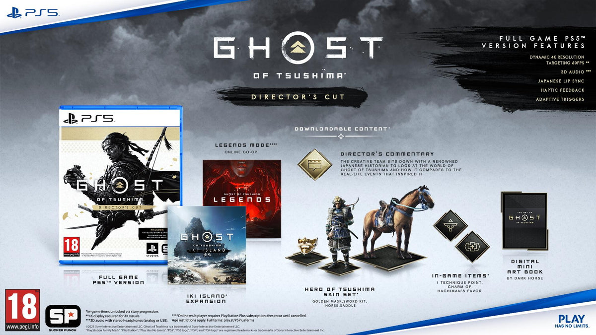 Ghost of Tsushima Director’s Cut – PS5 – produktdetalje 3