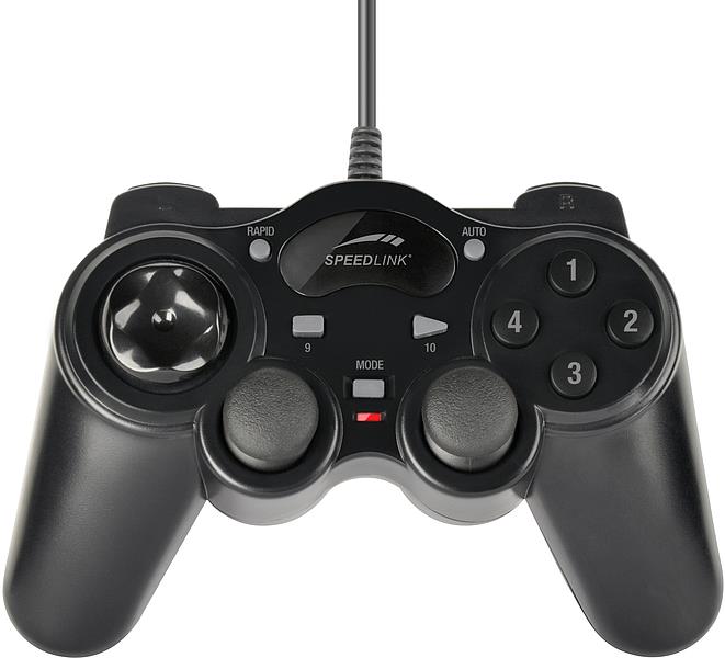 SpeedLink Thunderstrike Gamepad USB / Svart