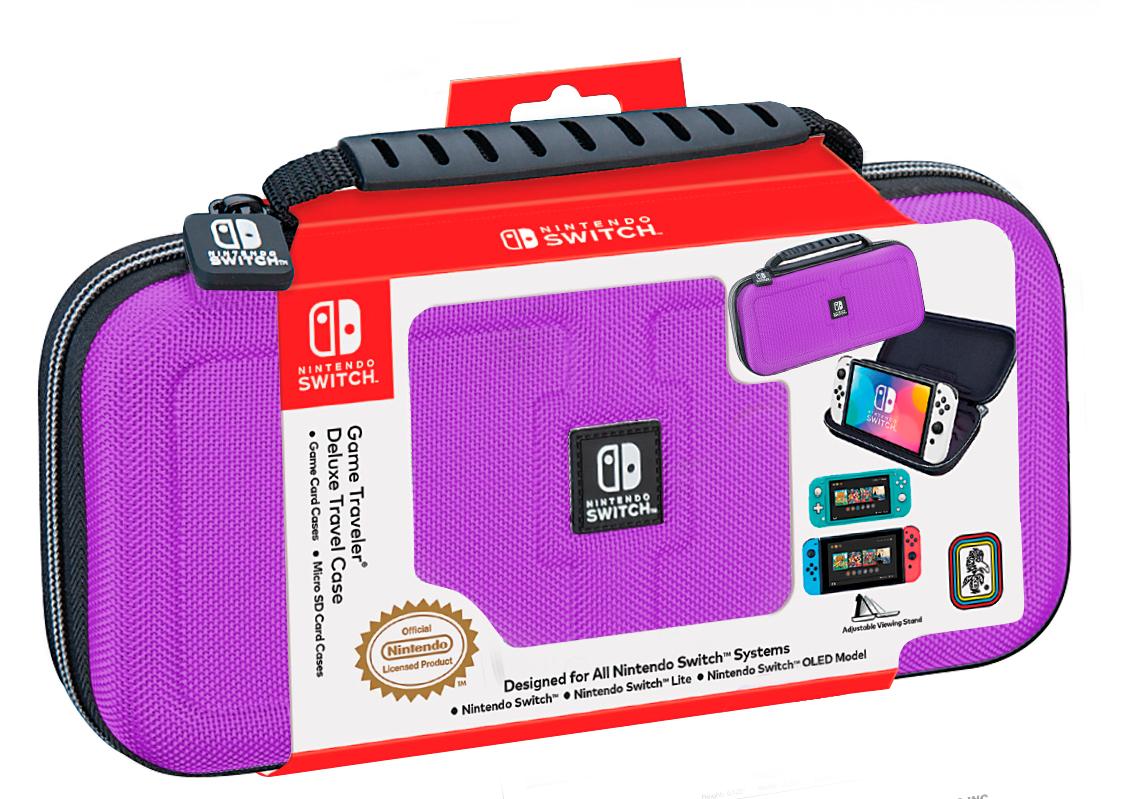 Nacon Switch Travel Case Purple Switch Lite/Switch OLED Nacon