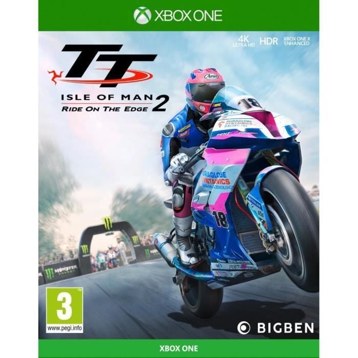 TT Isle of Man: Ride on the Edge 2 – fransk/hollandsk import – Xbox One – forside
