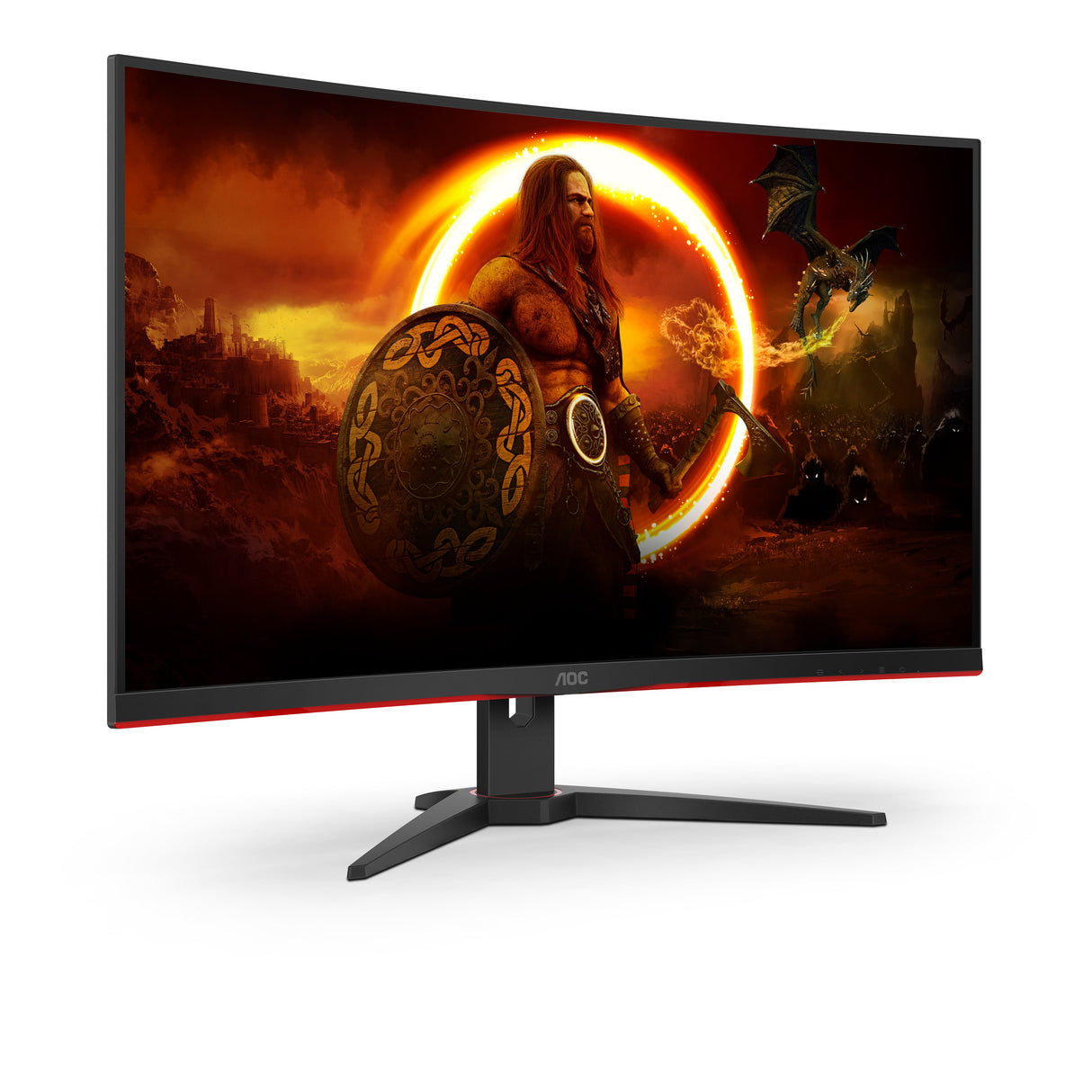 AOC Gaming CQ32G2SE/BK 32 2560 X 1440 HDMI DisplayPort 165Hz