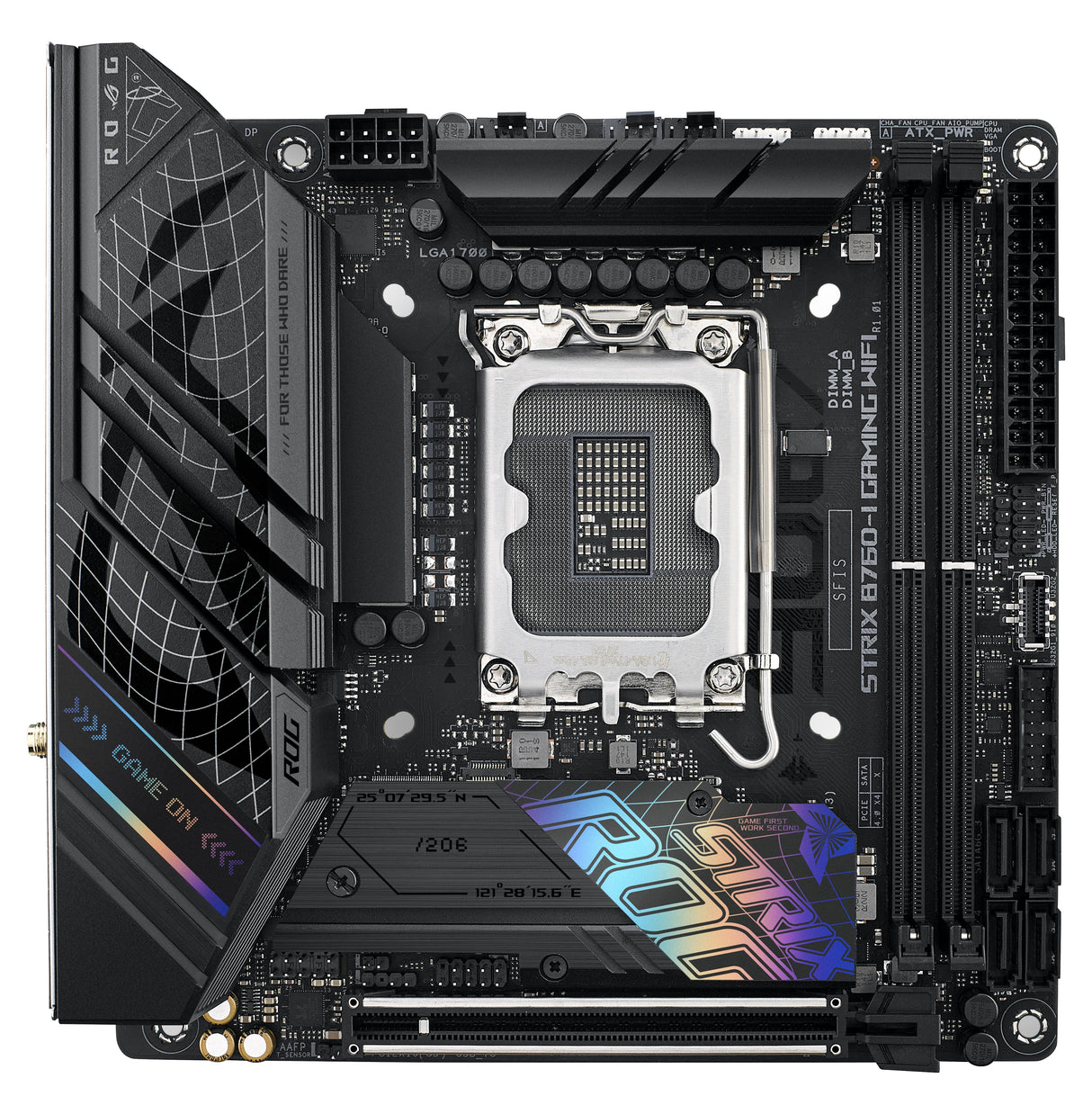 ASUS ROG STRIX B760-I GAMING WIFI (mITX, B760, LGA 1700, DDR5)