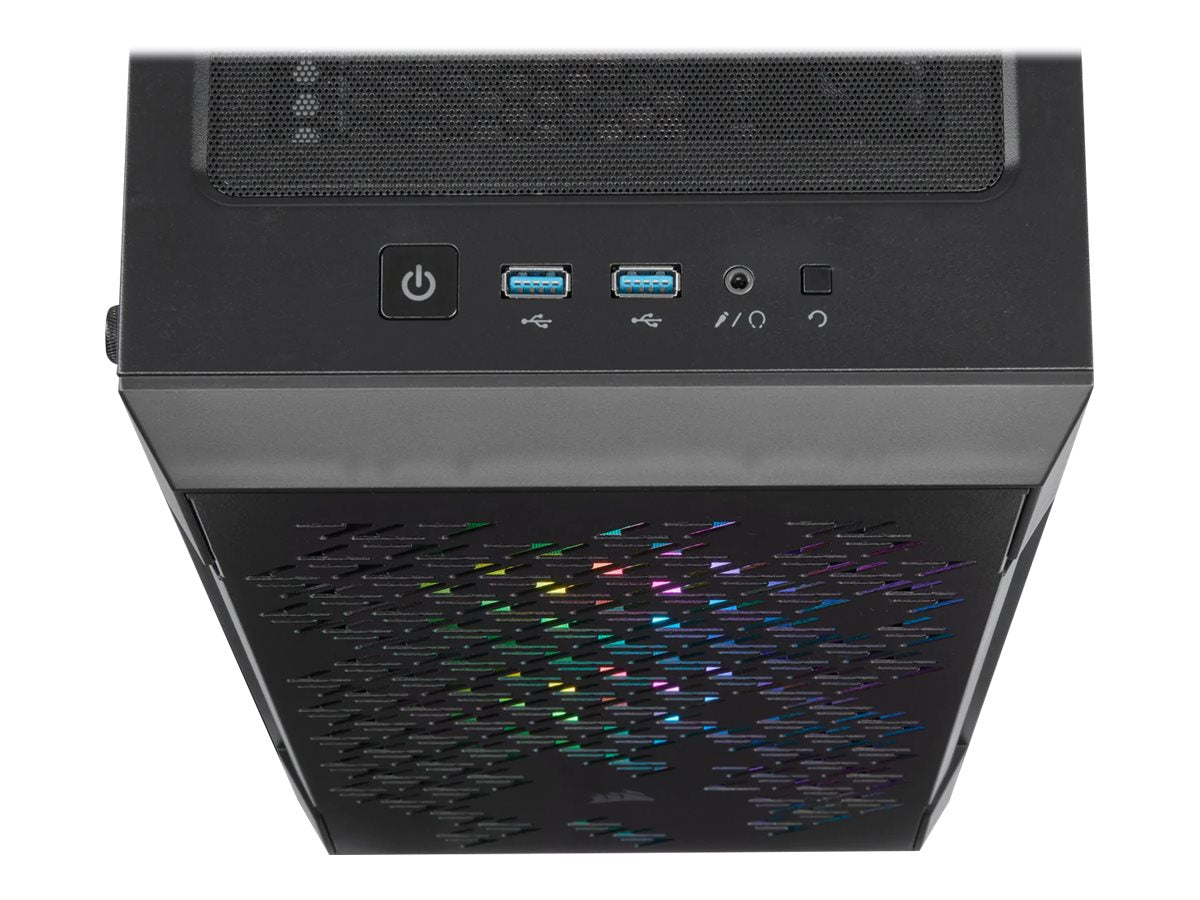 CORSAIR iCUE 220T RGB Airflow Tower ATX Svart