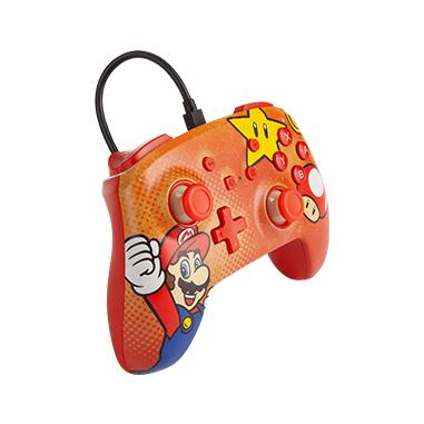 PowerA Nintendo Switch Enhanced Wired Controller - Mario Vintage