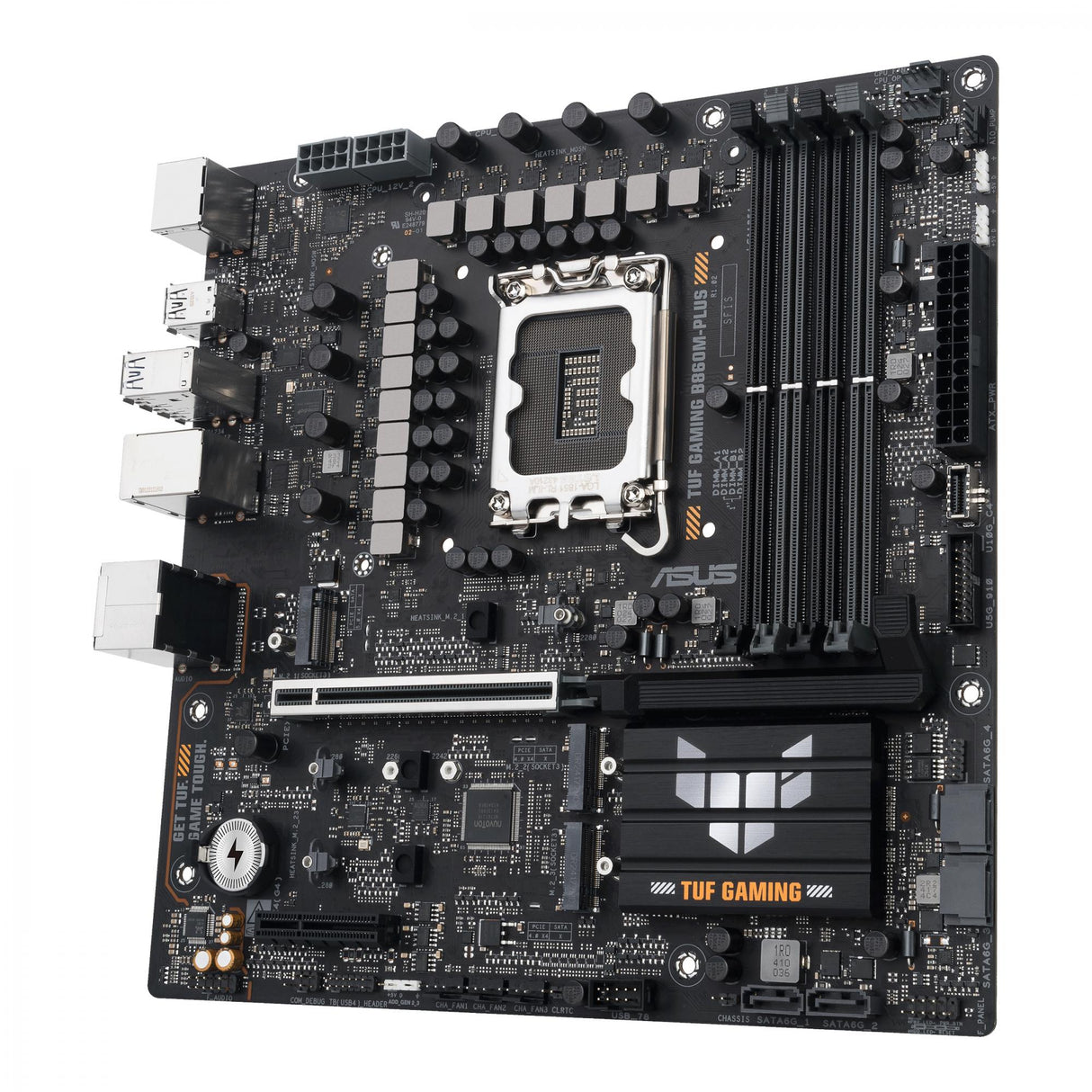 ASUS TUF GAMING B860M-PLUS (mATX, B860, LGA 1851, DDR5)