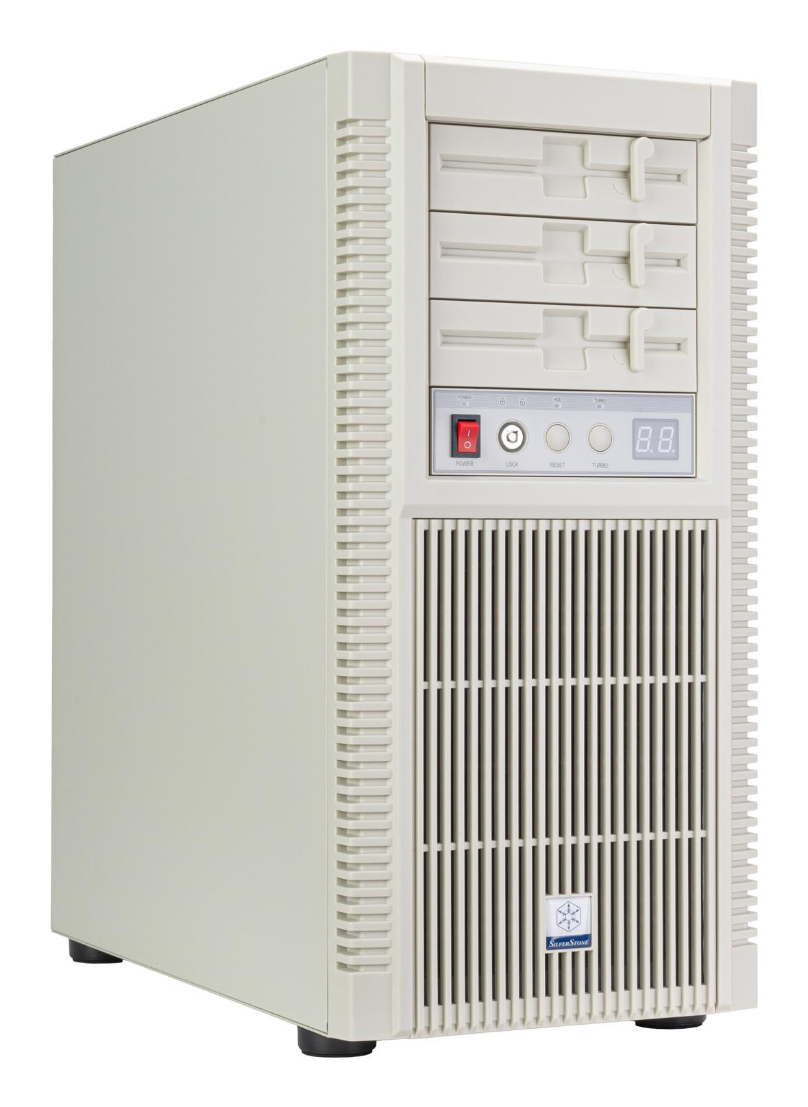 Silverstone FLP02 Retro-inspired tower chassis Silverstone