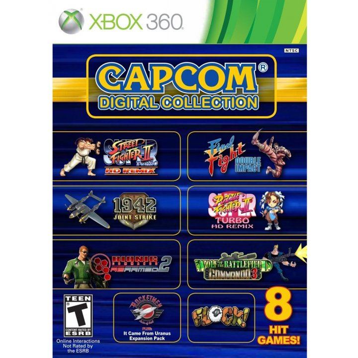 Capcom Digital Collection (Import) – Xbox 360 – spilomslag
