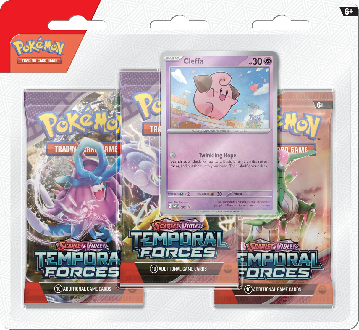 Pokemon - SV5 Temporal Forces 3P - Cleffa