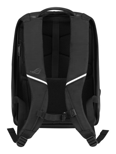 ASUS ROG Ranger 16 BP2501 rygsæk, sort – polstret bagside med skulderremme og brystrem