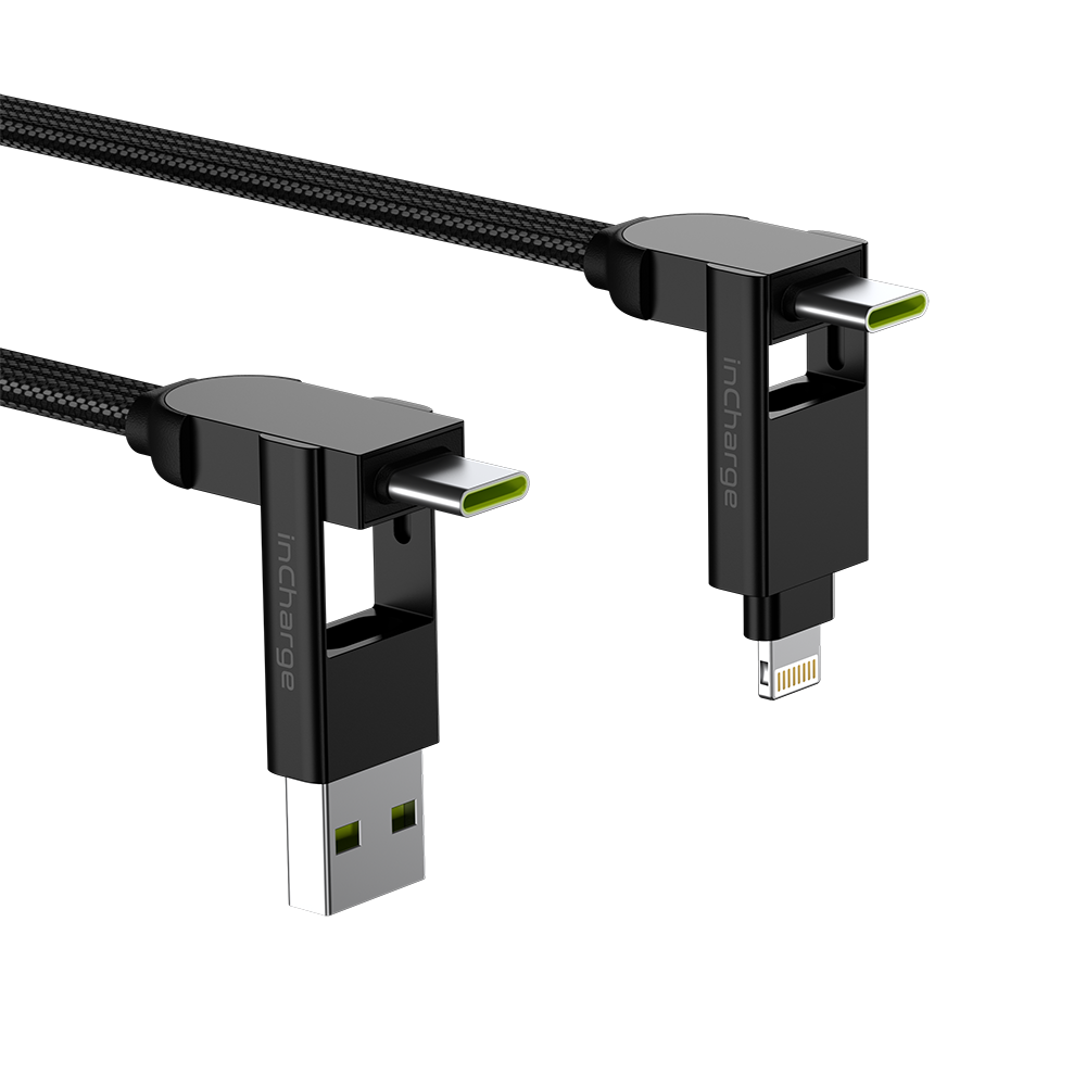 InCharge X MAX Lava Black 1,5m Geekd