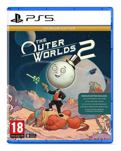 The Outer Worlds 2 (Premium Edition) – PlayStation 5 – spilomslag