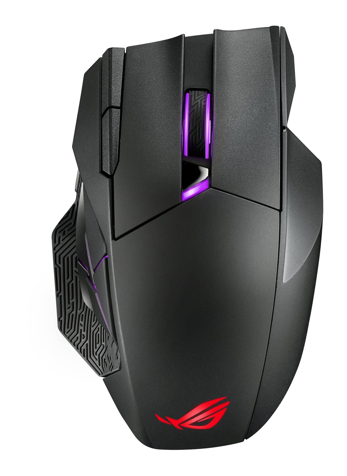 ASUS ROG Spatha X (P707) Trådlös Spelmus, Ergonomisk Design, 12 Programmerbara Knappar, 19000 DPI