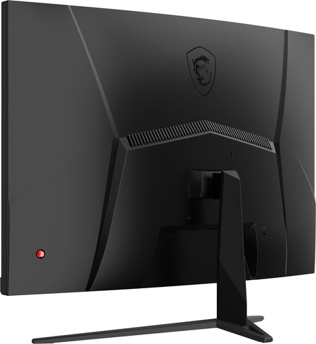 MSI G32C4X – 31,5″ gamingskærm, 1920 × 1080, 250 Hz – bagside set skråt fra højre