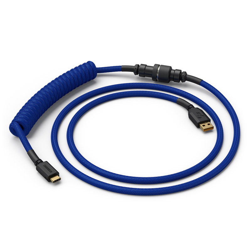 Glorious Coil Cable - Cobalt Blue