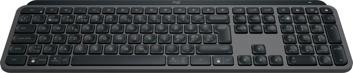Logitech - MX Keys S Advanced Trådlöst Belyst Tangentbord