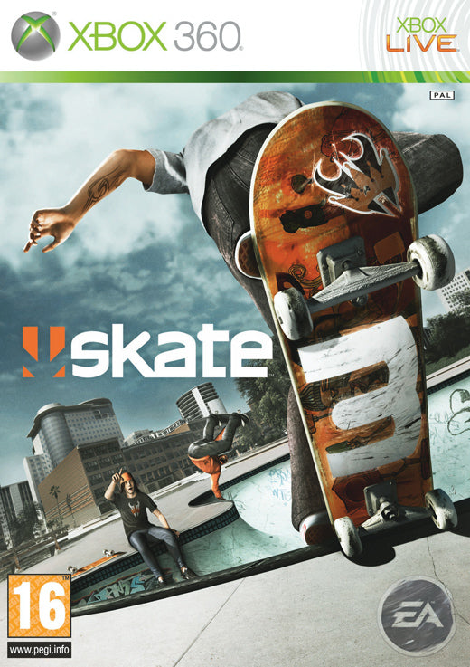 Skate 3 (THREE) (Import) – Xbox 360 – spilomslag