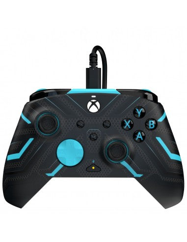 PDP Rematch Glow kablet controller – Titan Steel – Xbox – produktbillede 1