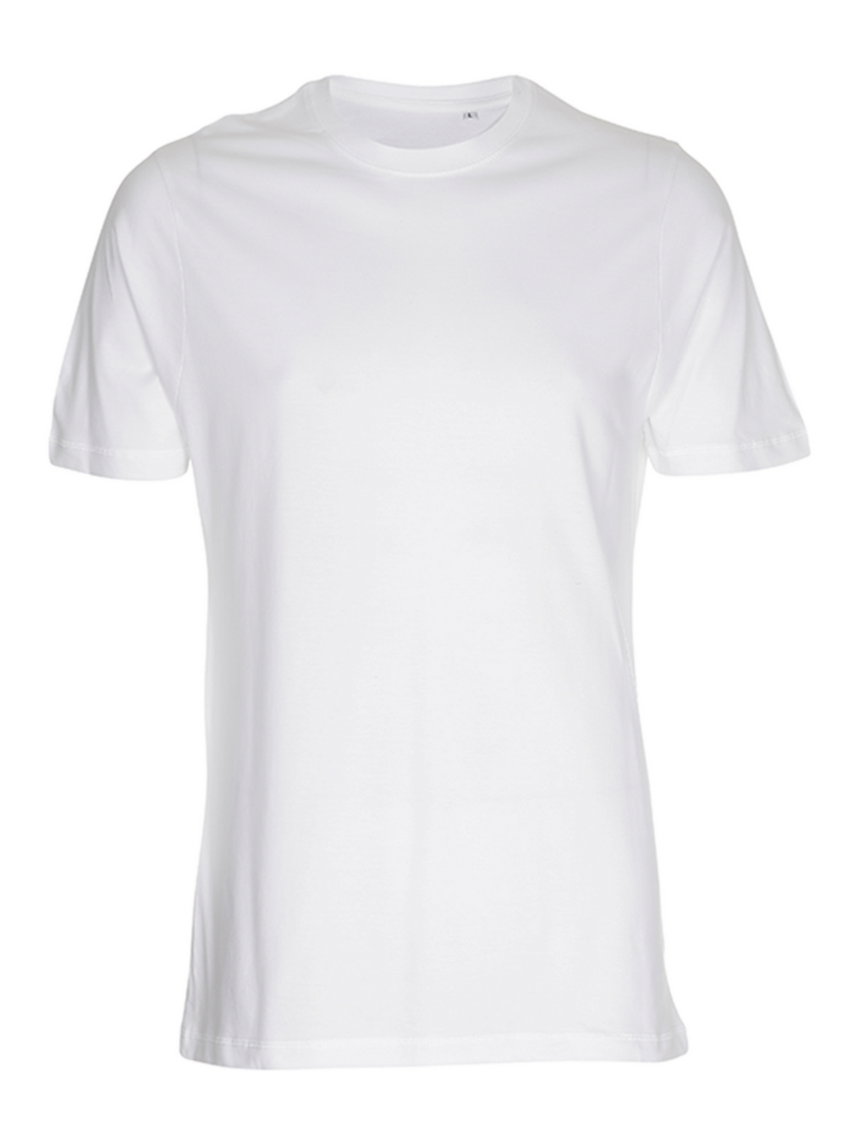 Plain T-shirt - Vit
