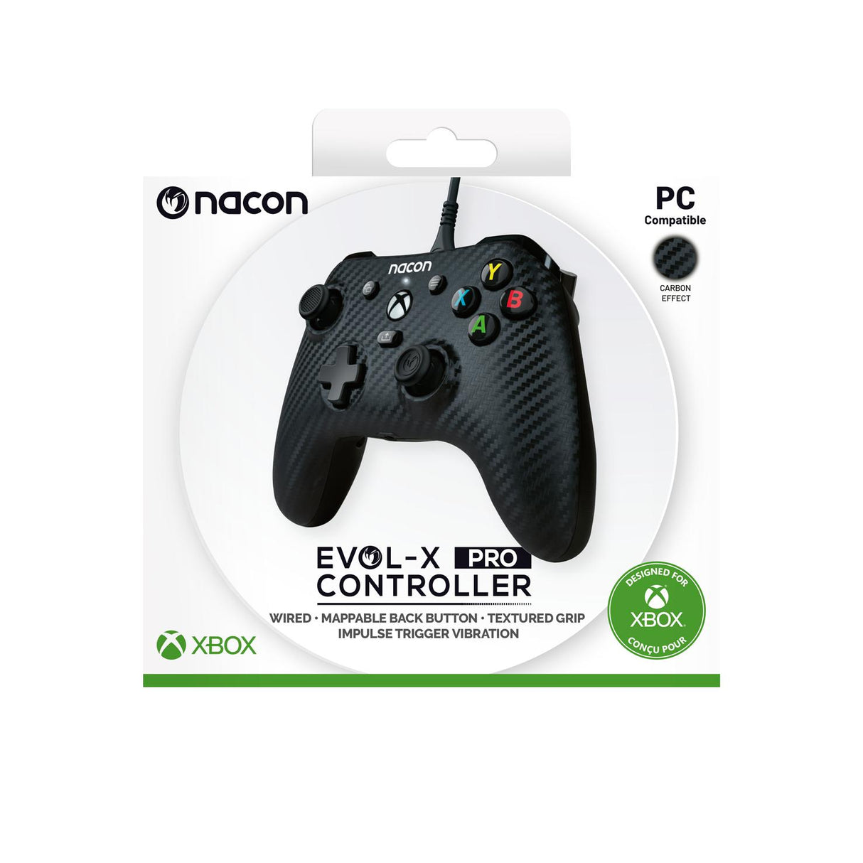 Nacon Entry Level Controller Carbon /Xbox Series X