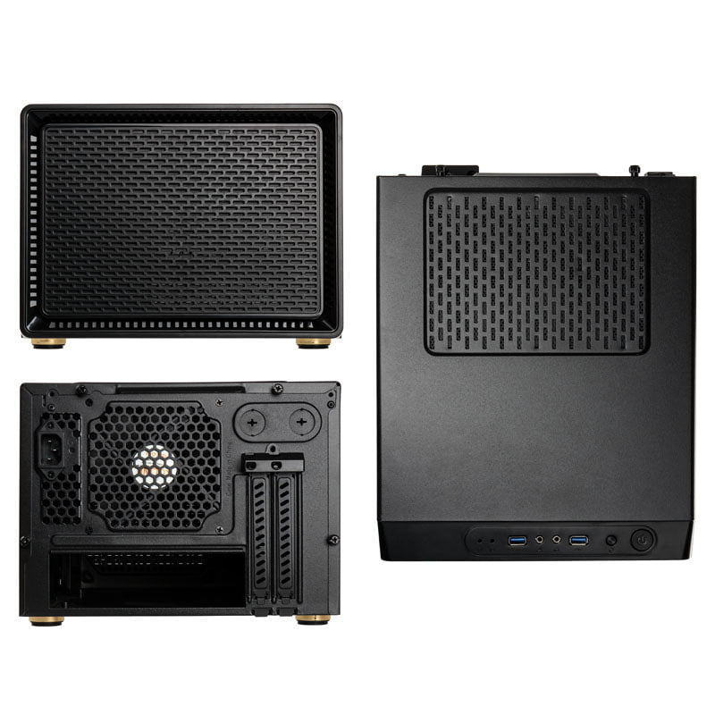 Kolink Satellite Mini-ITX- / Micro-ATX Cube - Svart