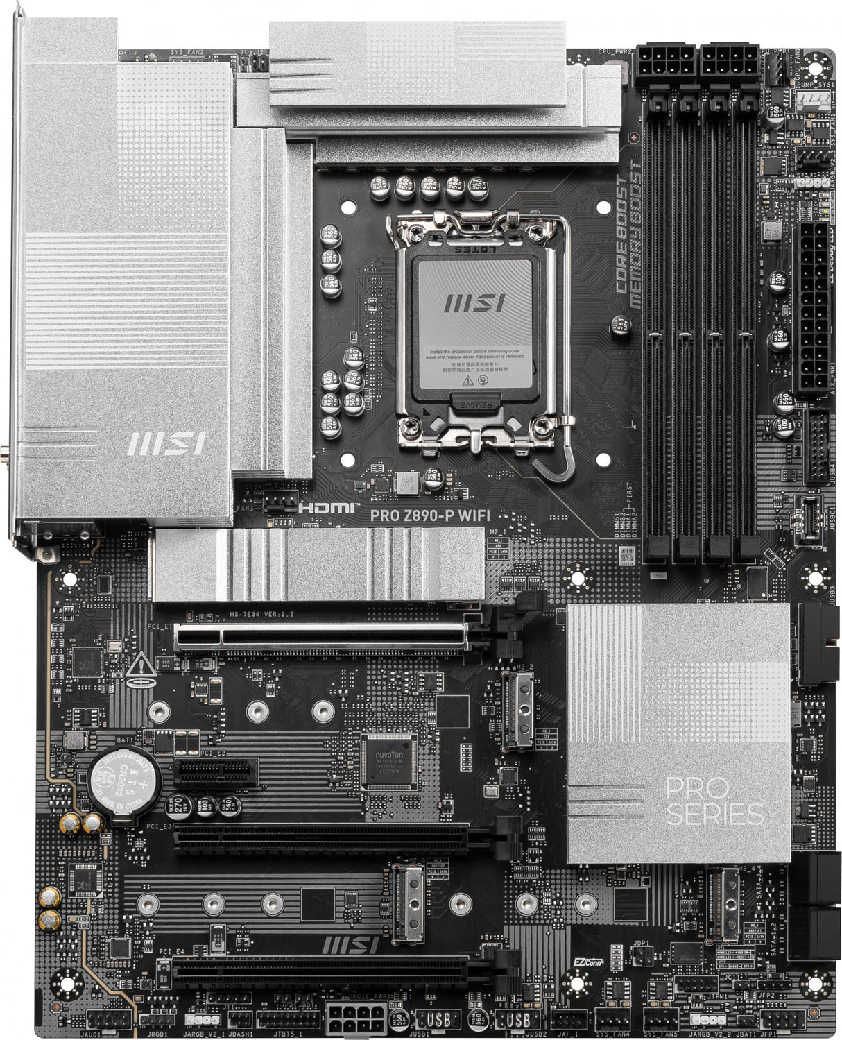 MSI PRO Z890-P WIFI ATX LGA1851-sockel Intel Z890