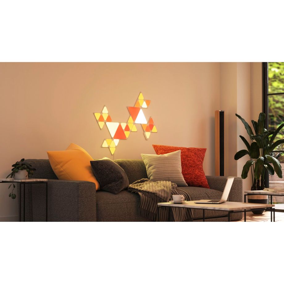 Nanoleaf Shapes Startpaket Trianglar Och Mini (32 Paneler)