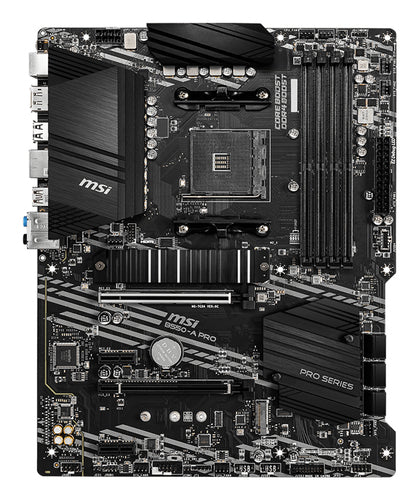 MSI B550-A PRO bundkort - AM4, ATX - visning 2