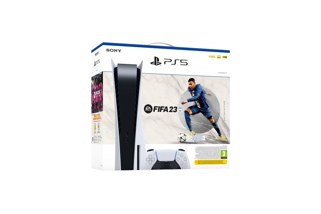 PlayStation 5-konsol - FIFA 23-paket