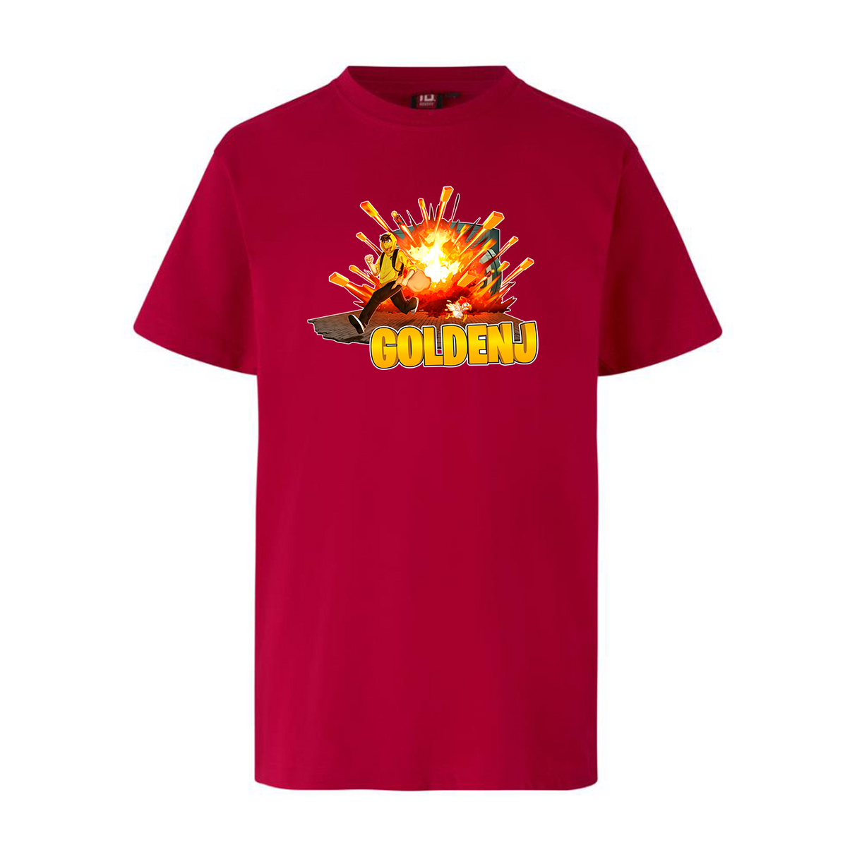 GoldenJ Vault Tee - Röd