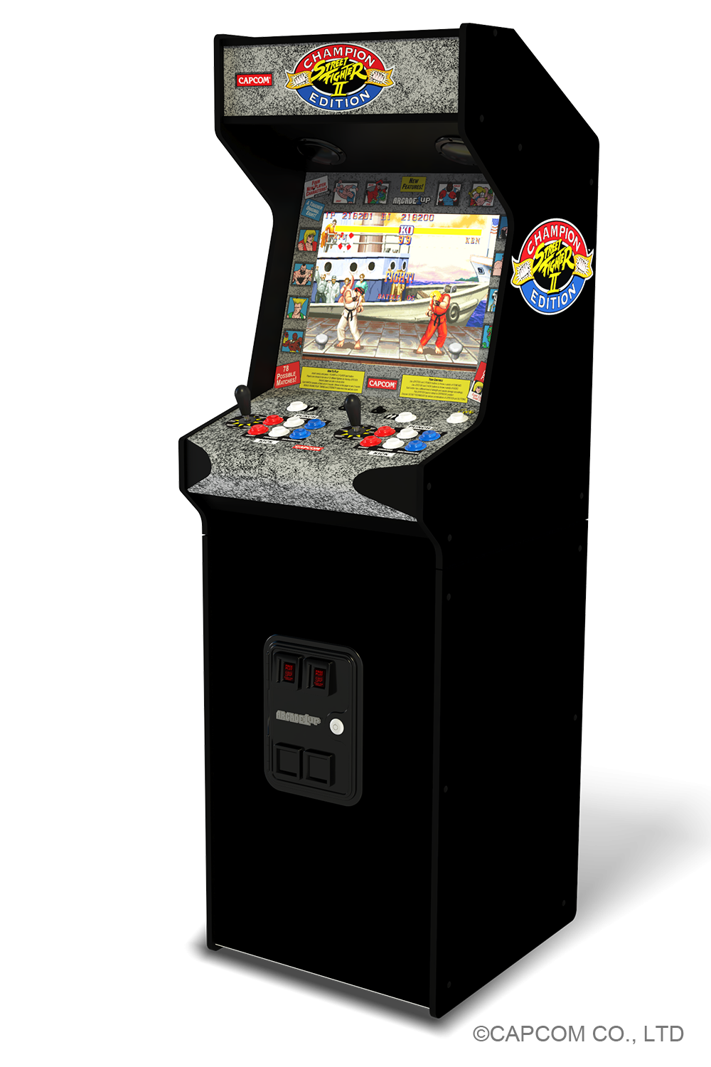 ARCADE 1 UP STREET FIGHTER DELUXE ARCADE MACHINE
