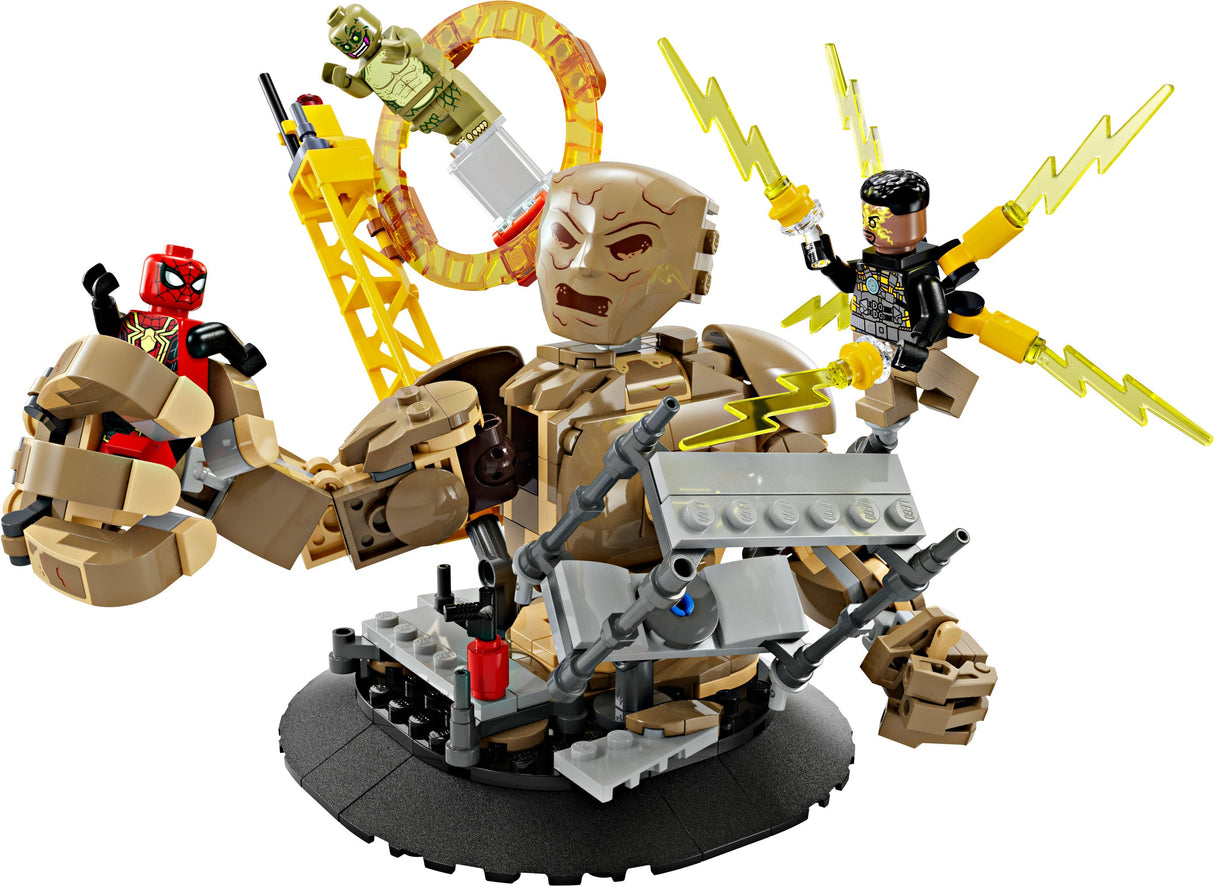 LEGO 76280 Marvel Super Heroes Spider-Man Vs. Sandman: Showdown, Building Toy