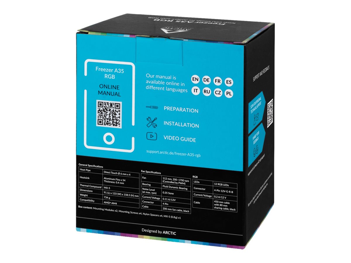 ARCTIC Freezer A35 RGB Processorkylare