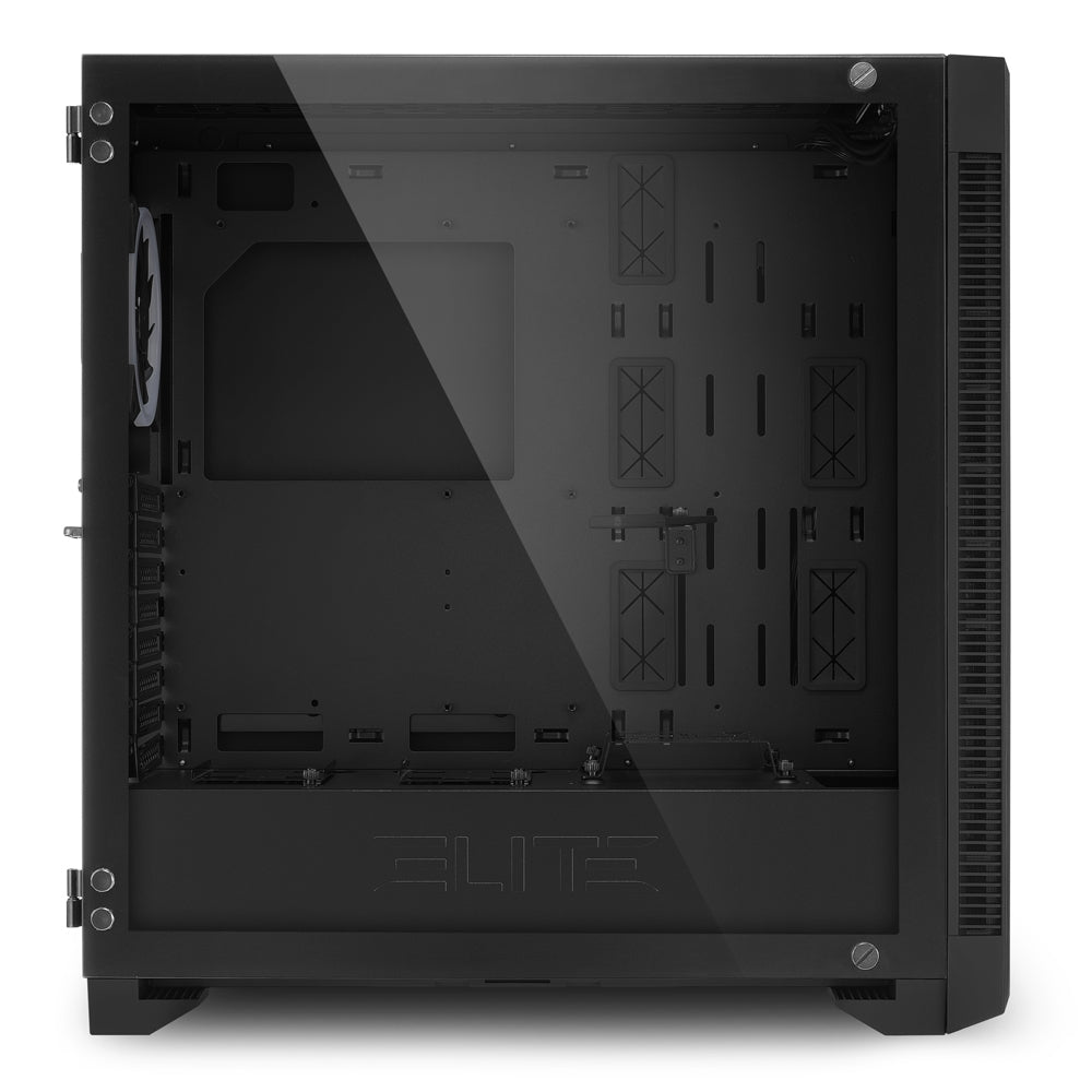 Sharkoon ELITE SHARK CA200G, big-tower case (black, Tempered Glass) Sharkoon