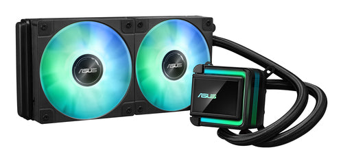 ASUS LC 240 ARGB – set skråt forfra (vinkel 4)
