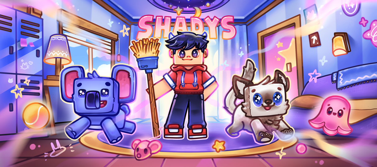 Shadys Kæledyr Musemåtte - XL - 90 x 40 cm