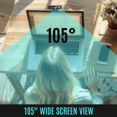 Streamplify CAM Pro, Webbkamera, 4K, 8M30 - Svart