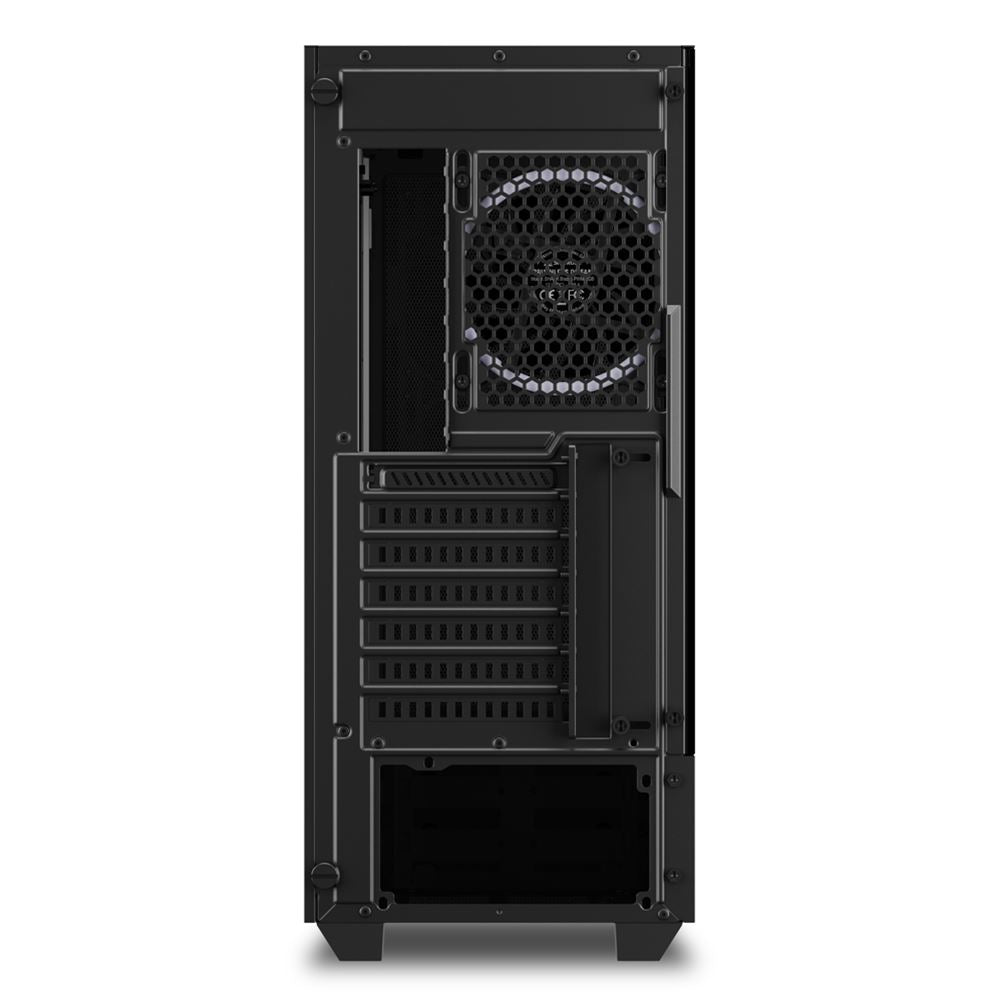 Sharkoon RGB HEX, Tower Housing (Black, Tempered Glass Side Panel)