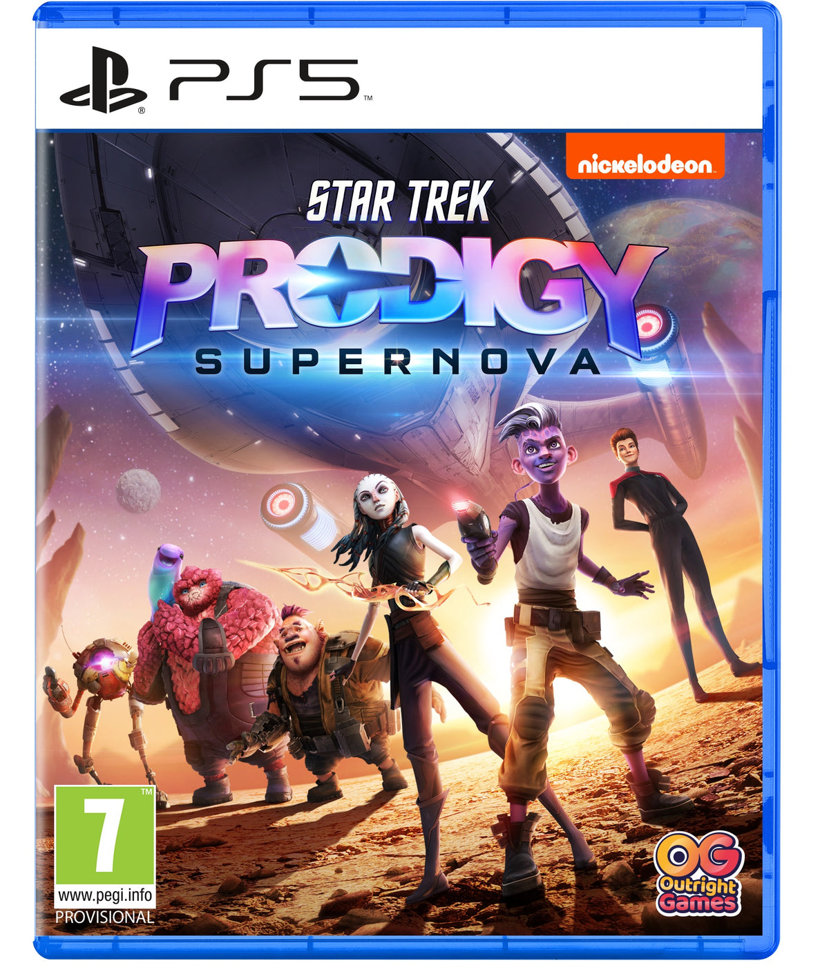 Star Trek Prodigy: Supernova – PlayStation 5 – spilomslag