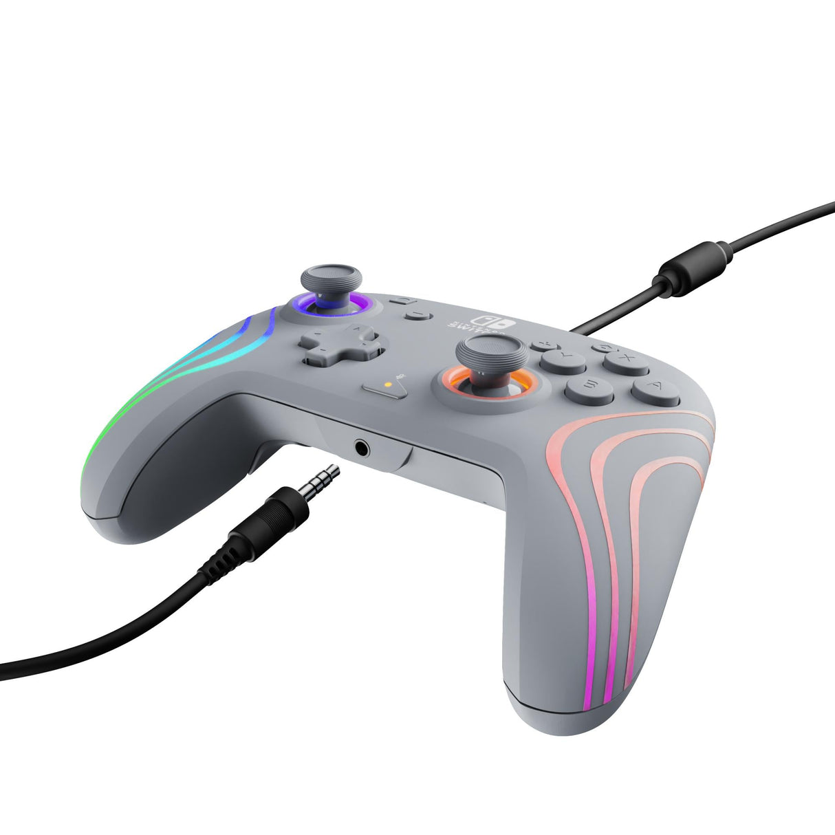 PDP Afterglow Wave Wired Controller Grey Switch PDP