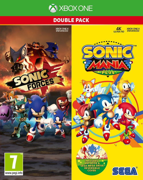 Sonic Mania Plus Och Sonic Forces Double Pack